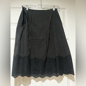 Ann Taylor black and white skirt